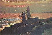 Sunset, Saco Bay